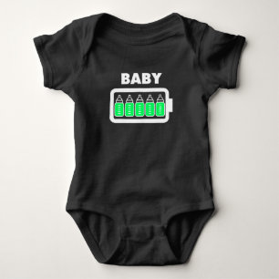 Baby Full Bottle Battery Bodysuit