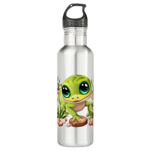 Baby Geckos Cute Cartoon Characters 710 Ml Water Bottle