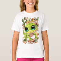 Baby Geckos Cute Cartoon Characters