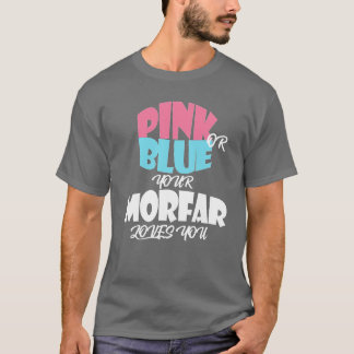 Baby Gender Reveal for MORFAR essentiel T-Shirt