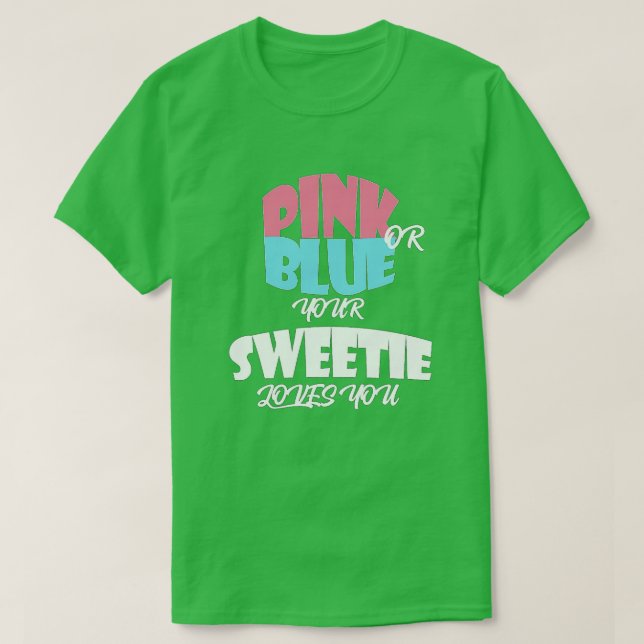 Baby Gender Reveal for SWEETIE  essentiel  T-Shirt (Design Front)