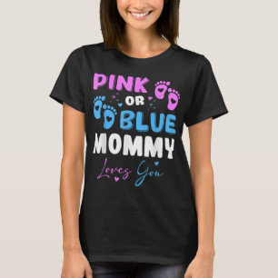Baby Gender Reveal Mum T-Shirt