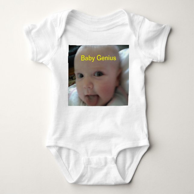 Baby Genius Baby Bodysuit (Front)