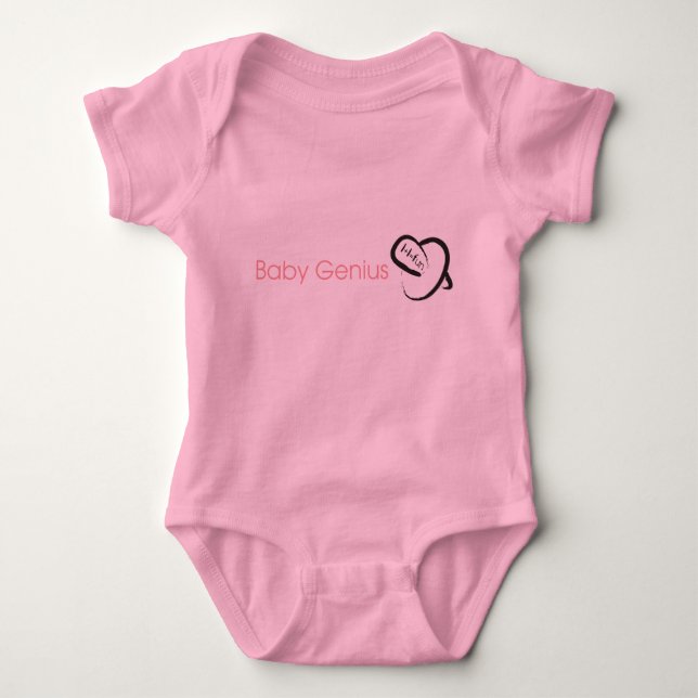 Baby Genius (F) T-Shirt (more styles...) Baby Bodysuit (Front)