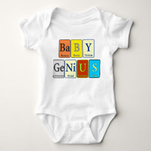 Baby Genius - Periodic Design Baby Bodysuit