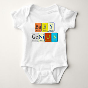 Baby Genius - Periodic Design Bodysuit