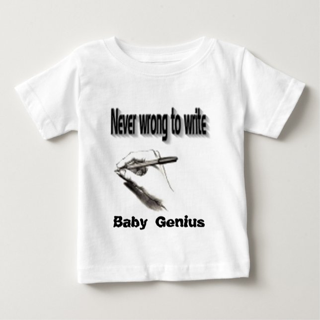 Baby genius t-shirts (Front)