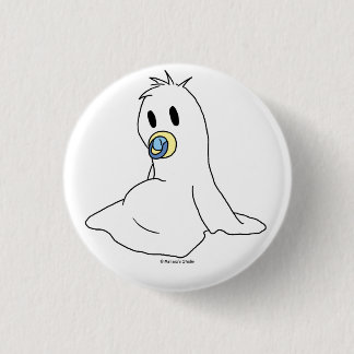 Baby Ghost 3 Cm Round Badge