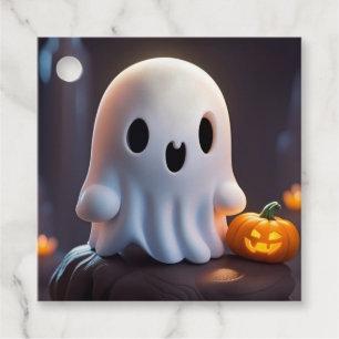 Baby Ghost Creepy Cute Halloween Character Favour Tags