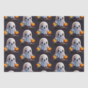 Baby Ghost Creepy Cute Halloween Character Tissue Paper