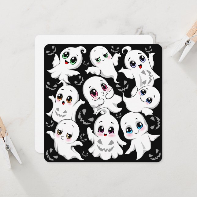 Baby Ghosts Spooky Cute Halloween Mood (Front/Back In Situ)