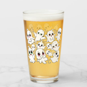 Baby Ghosts Spooky Cute Halloween Mood Glass