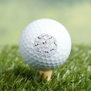 Baby Ghosts Spooky Cute Halloween Mood Golf Balls