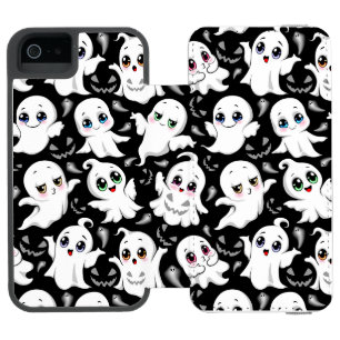 Baby Ghosts Spooky Cute Halloween Mood Incipio Watson™ iPhone 5 Wallet Case