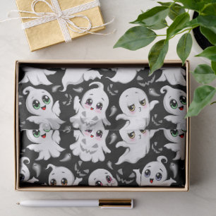 Baby Ghosts Spooky Cute Halloween Mood Tissue Paper