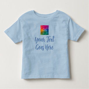 Baby Gift Template Upload Own Image Add Text Toddler T-Shirt