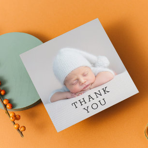 Baby Gift Thank You Newborn Baby Shower Card