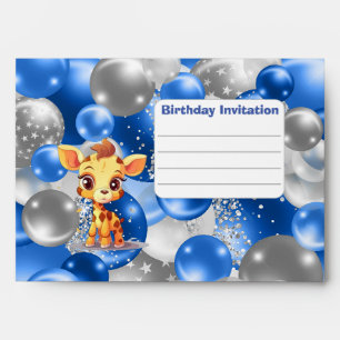 Baby Giraffe A Special Birthday Surprise Envelope