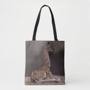 Baby Giraffe All-Over-Print Bag