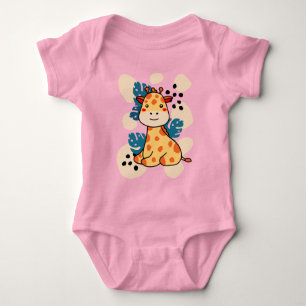 Baby Giraffe Baby Bodysuit