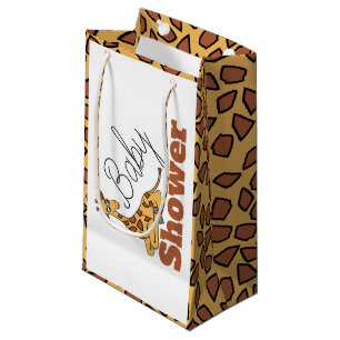 Baby Giraffe, Baby Shower Small Gift Bag