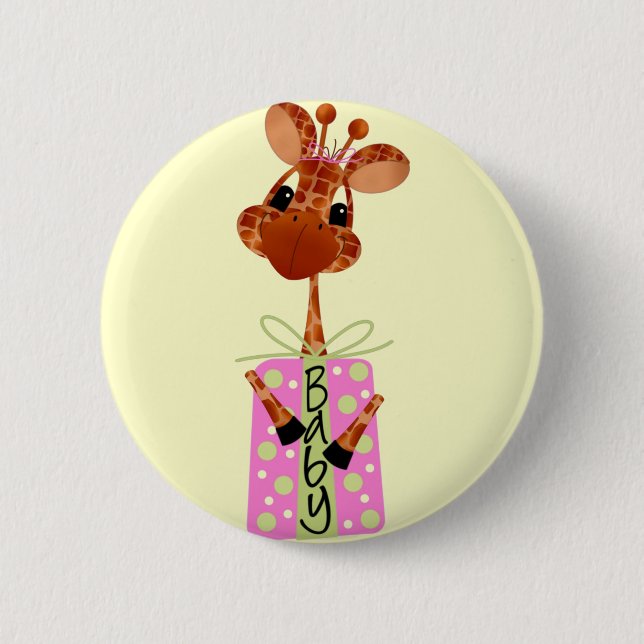 Baby Giraffe Button (Front)