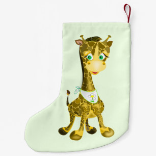 Baby Giraffe Christmas Stocking - Customisable