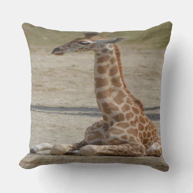 Baby Giraffe Cushion (Front)