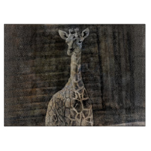 Baby Giraffe Cutting Board