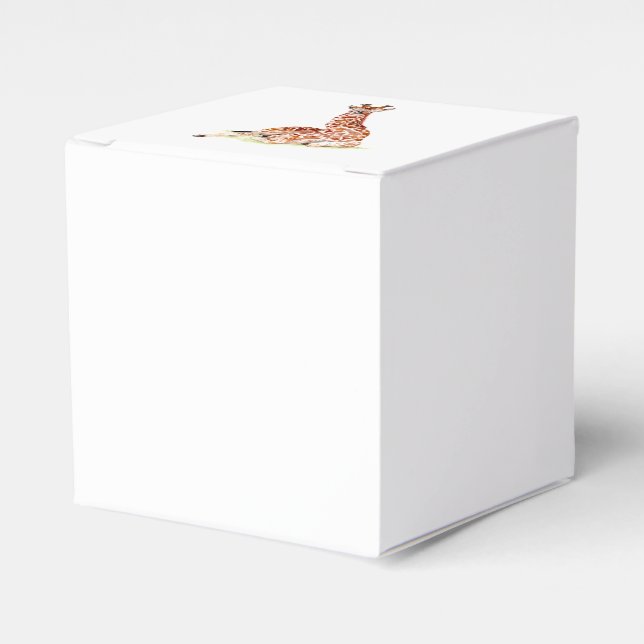 Baby Giraffe Favour Box (Front Side)
