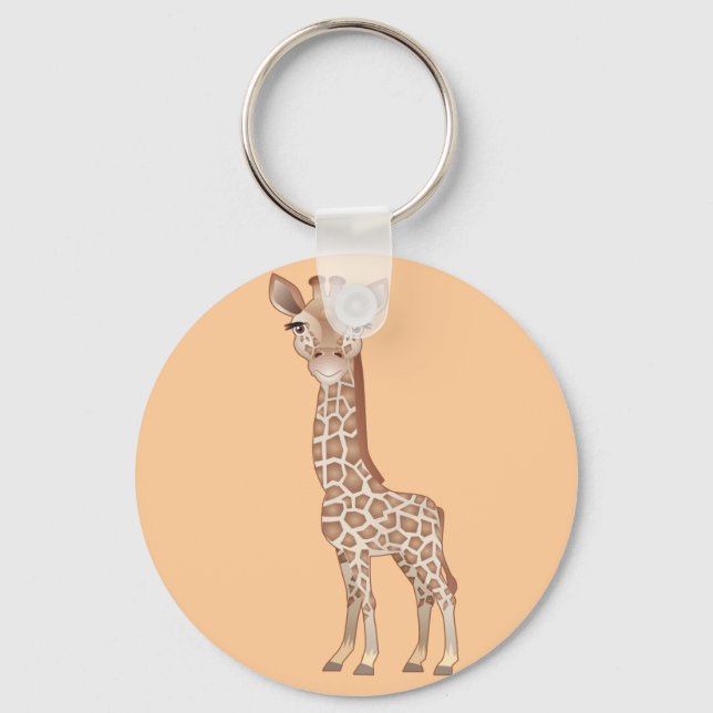 Baby Giraffe Key Ring (Front)