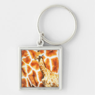 Baby Giraffe Key Ring