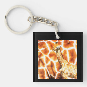Baby Giraffe Key Ring