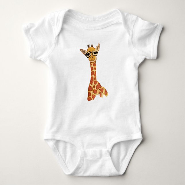 Baby Giraffe One piece Bodysuit (Front)