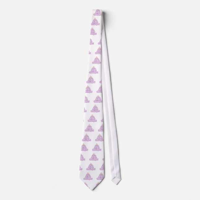 Baby Girl Ask About My Granddaughter Tshirts Tie (Front)