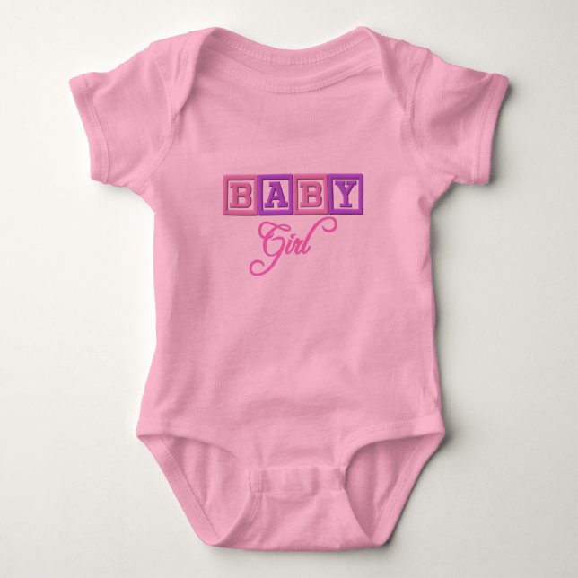 Baby Girl Baby Bodysuit (Front)