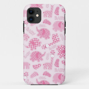 baby girl background iPhone 11 case