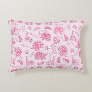 baby girl background decorative cushion