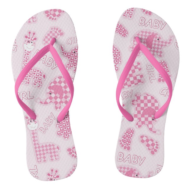 baby girl background jandals (Footbed)