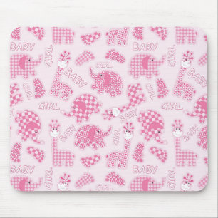 baby girl background mouse pad