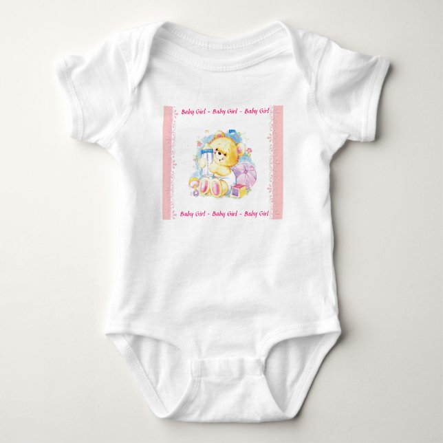 Baby Girl Bodysuit (Front)