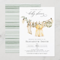 Baby Girl Boho Greenery Rustic Baby Shower