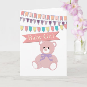 Baby Girl Card