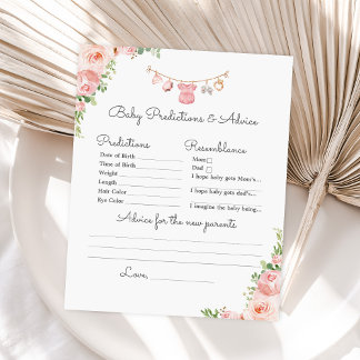 Baby Girl Clothes Baby predictions and advice game