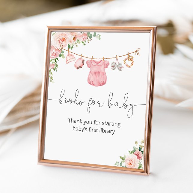 Baby girl clothes Books for baby sign (Creator Uploaded)