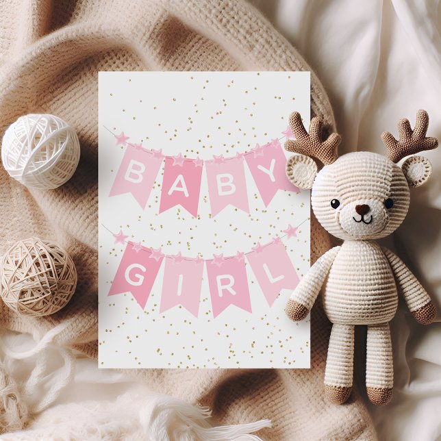 Baby Girl Congratulations Card (Creator Uploaded)