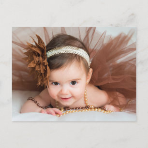 Baby Girl Congratulations Postcard