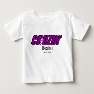 Baby Girl Cruzin Boston Baby T-Shirt