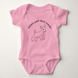 Baby Girl - Future Show Woman Baby Bodysuit