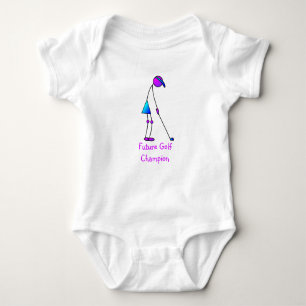 Baby Girl Golf Baby Bodysuit